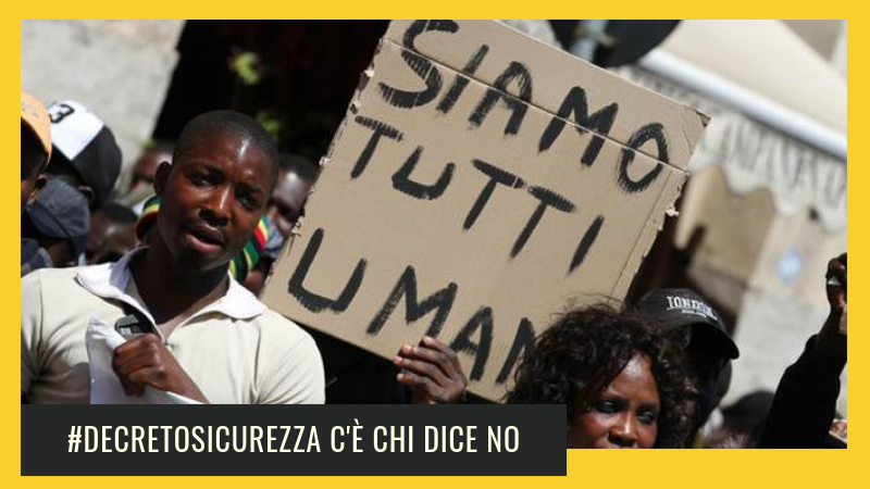 decreto sicurezza no