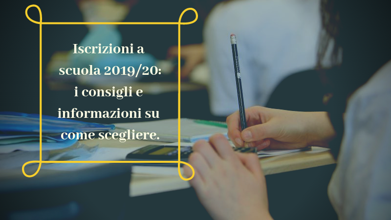 iscrizioni scuola