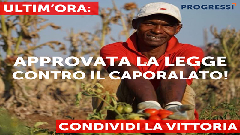 locandina caporalato